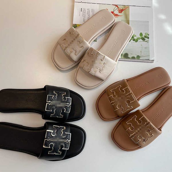 shoes 2023tb new summer leather sandals, Black