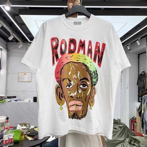 men's shorts face graffiti character print loose short sleeve tshirt j230219, White;black
men's shorts face graffiti character print loose short sleeve tshirt j230219, White;black