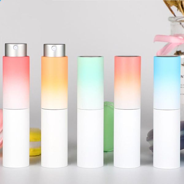 50pcs/lot 8ml spray bottle gradient color portable refillable liquid empty bottle packing atomizer cosmetic container travel
50pcs/lot 8ml spray bottle gradient color portable refillable liquid empty bottle packing atomizer cosmetic container travel