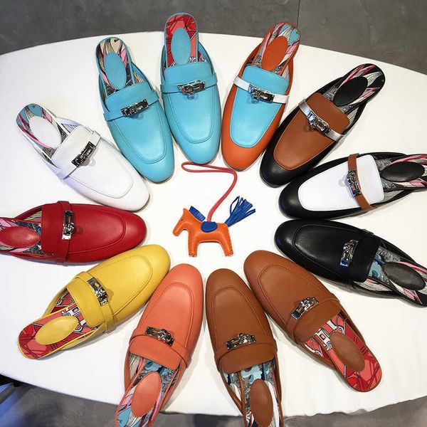 designer shoes high version 2023 summer new muller shoes women's bag head half slippers spring and, Black
designer shoes high version 2023 summer new muller shoes women's bag head half slippers spring and, Black