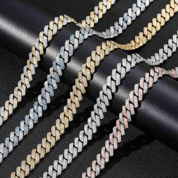 hip hop necklace men designer necklace 14mm cuban link chain necklaces 16/18/20/22/24inch fashion rapper 14k gold plating diamond choker 5a, Silver
hip hop necklace men designer necklace 14mm cuban link chain necklaces 16/18/20/22/24inch fashion rapper 14k gold plating diamond choker 5a, Silver