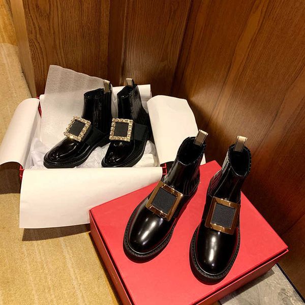 shoes large rhinestone square buckle short boots women's leather british martin boots women's 2023 new inner elevated chelsea boot, Black
shoes large rhinestone square buckle short boots women's leather british martin boots women's 2023 new inner elevated chelsea boot, Black