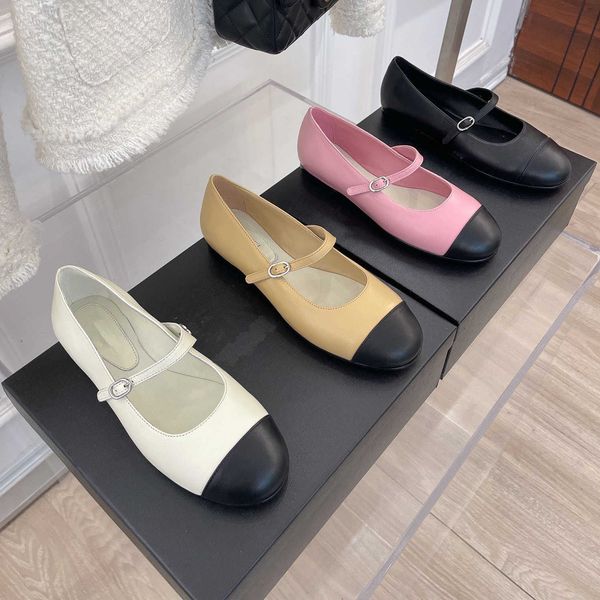 shoes 2023 new style small fragrance flat shoes mary jane round head single shoes leather flat ballet shoes casual women's shoes, Black
shoes 2023 new style small fragrance flat shoes mary jane round head single shoes leather flat ballet shoes casual women's shoes, Black