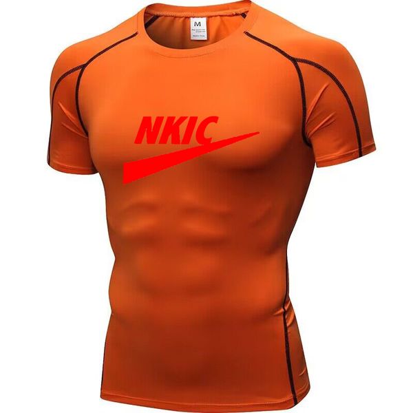new fashion quick dry gym t shirt men running sport skinny short tee shirt male fitness bodybuilding workout clothing brand logo print, White;black
new fashion quick dry gym t shirt men running sport skinny short tee shirt male fitness bodybuilding workout clothing brand logo print, White;black