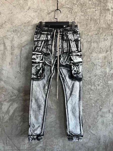 2023ss cargo jeans men's jeans coated speckle print work dress pants luxurious designer exquisite bottom, Blue
2023ss cargo jeans men's jeans coated speckle print work dress pants luxurious designer exquisite bottom, Blue
