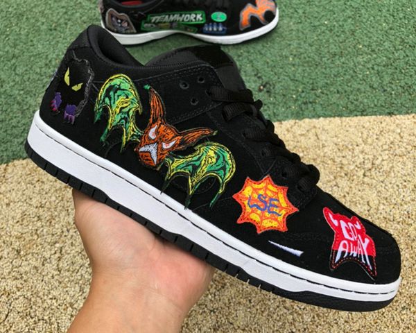 neckface x duks low casual shoes black/multi-color men/women outdoor sports sneakers with box
neckface x duks low casual shoes black/multi-color men/women outdoor sports sneakers with box