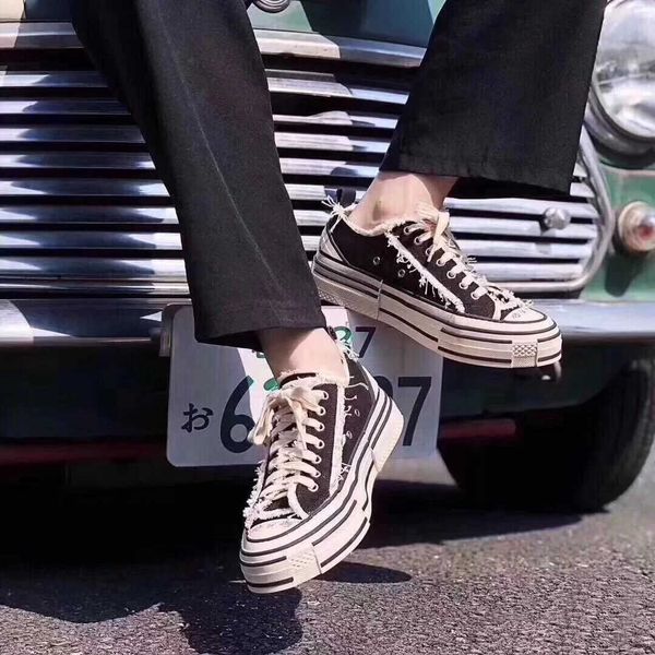 shoes classic black beggar canvas shoes for men and women couples high soled fashion casual korean half tray shoes
shoes classic black beggar canvas shoes for men and women couples high soled fashion casual korean half tray shoes