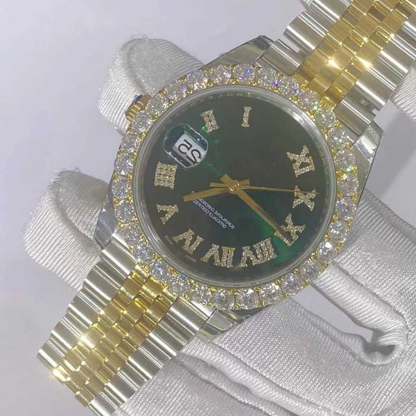 wristwatches luxury custom bling iced out watches white gold plated moiss anite diamond watchess 5a replication mechanical 16b8, Slivery;golden
wristwatches luxury custom bling iced out watches white gold plated moiss anite diamond watchess 5a replication mechanical 16b8, Slivery;golden