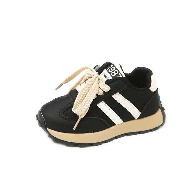 2023 spring new chil1en's shoes boys 4-16 years old striped soft-soled sports shoes girls lace-up korean running shoes, Black
2023 spring new chil1en's shoes boys 4-16 years old striped soft-soled sports shoes girls lace-up korean running shoes, Black