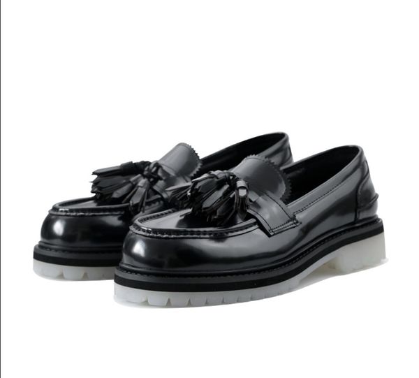 black tassel fringe driving loafers slip on gentlemen oxfords male wedding dress shoes handmade office shoe big size 38-46
black tassel fringe driving loafers slip on gentlemen oxfords male wedding dress shoes handmade office shoe big size 38-46