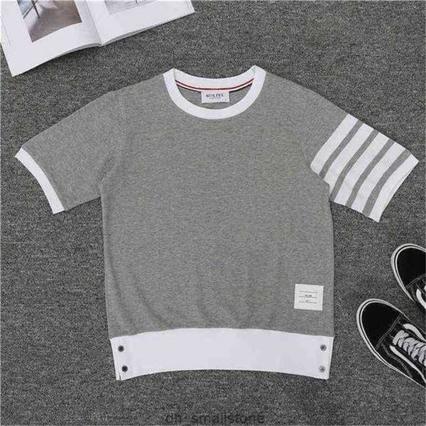 summer ins super fire net red men's and women's tb same pearl ground cotton short sleeve round neck rib stitching half t-shirtfxy5, White;black
summer ins super fire net red men's and women's tb same pearl ground cotton short sleeve round neck rib stitching half t-shirtfxy5, White;black