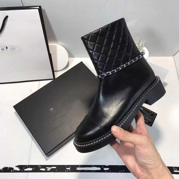 shoes small fragrant martin boots autumn and winter 2023 new rhombic short boots chain leather knight boots flat heel zipper women's bo, Black
shoes small fragrant martin boots autumn and winter 2023 new rhombic short boots chain leather knight boots flat heel zipper women's bo, Black