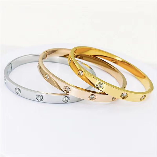 bangle female stainless steel bracelet diamond couple love mens fashion jewelry valentine day gift for girlfriend accessories wholesale with, Silver
bangle female stainless steel bracelet diamond couple love mens fashion jewelry valentine day gift for girlfriend accessories wholesale with, Silver