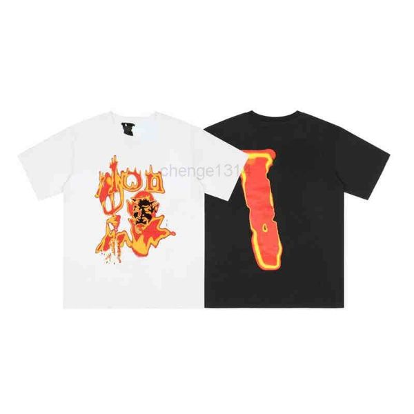 european and american designer t shirt v 22 lone short-sleeved t-shirt flame big printing summer cotton loose street hip-hop sweatshirtyiv9, White;black
european and american designer t shirt v 22 lone short-sleeved t-shirt flame big printing summer cotton loose street hip-hop sweatshirtyiv9, White;black