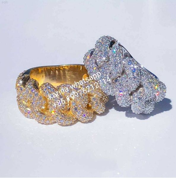 men custom hip hop rings vvs moissanite diamond cuban rings championship ring, Golden;silver
men custom hip hop rings vvs moissanite diamond cuban rings championship ring, Golden;silver