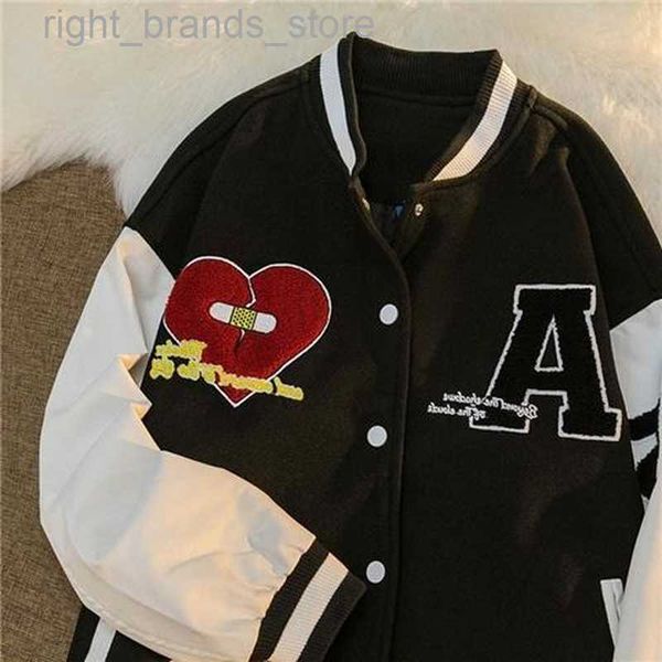 men's jackets men's jackets hip hop retro broken heart embroidered varsity jacket 2022 couple street harajuku american baseball un, Black;brown
men's jackets men's jackets hip hop retro broken heart embroidered varsity jacket 2022 couple street harajuku american baseball un, Black;brown
