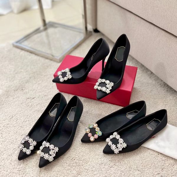 designers heels womens wedding dress shoes classic buckle 10cm pointy high-heeled shoe comfort quality guarantee four seasons women factory, Black
designers heels womens wedding dress shoes classic buckle 10cm pointy high-heeled shoe comfort quality guarantee four seasons women factory, Black