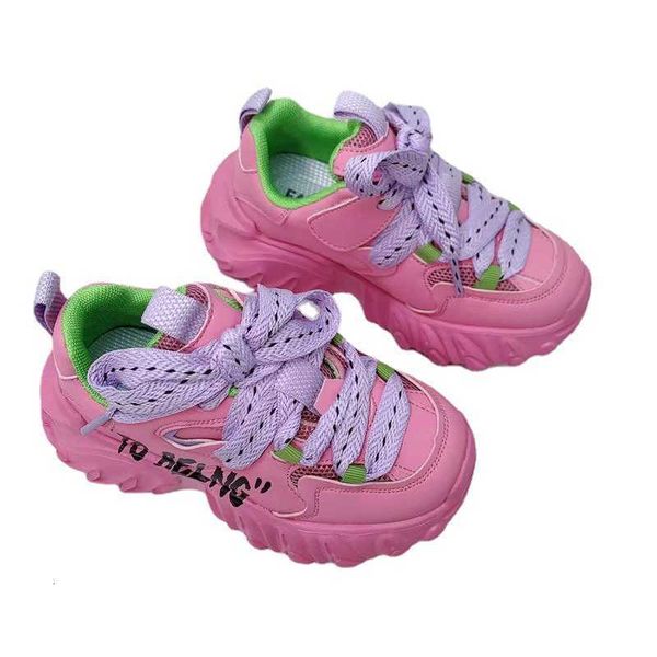 2023 spring girls' fashion dad shoes korean version of big chil1en's soft soles sports running shoes, Black
2023 spring girls' fashion dad shoes korean version of big chil1en's soft soles sports running shoes, Black