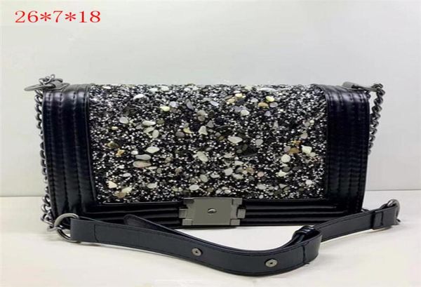 new women handbags gold chain shoulder bags crossbody soho bag disco messenger bag purse wallet 9 colors student5553763, Black
new women handbags gold chain shoulder bags crossbody soho bag disco messenger bag purse wallet 9 colors student5553763, Black