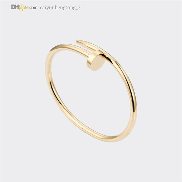 bangle classic nail bracelet carti bracelets designer for women men gold bracelet luxury jewelry titanium steel gold-plated never fade 2909, Black
bangle classic nail bracelet carti bracelets designer for women men gold bracelet luxury jewelry titanium steel gold-plated never fade 2909, Black