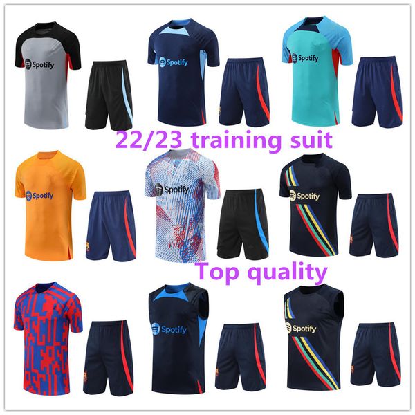22 23 ansu fati short sleeve tracksuits camisetas de football barcelonas lewandowski tracksuit men tracksuit barca set 2022 2023 training su, Black
22 23 ansu fati short sleeve tracksuits camisetas de football barcelonas lewandowski tracksuit men tracksuit barca set 2022 2023 training su, Black