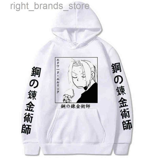 men's hoodies sweatshirts japanese anime fullmetal alchemist hoodies men funny harajuku streetwear sweatshirt male long sleeve cosplay, Black
men's hoodies sweatshirts japanese anime fullmetal alchemist hoodies men funny harajuku streetwear sweatshirt male long sleeve cosplay, Black