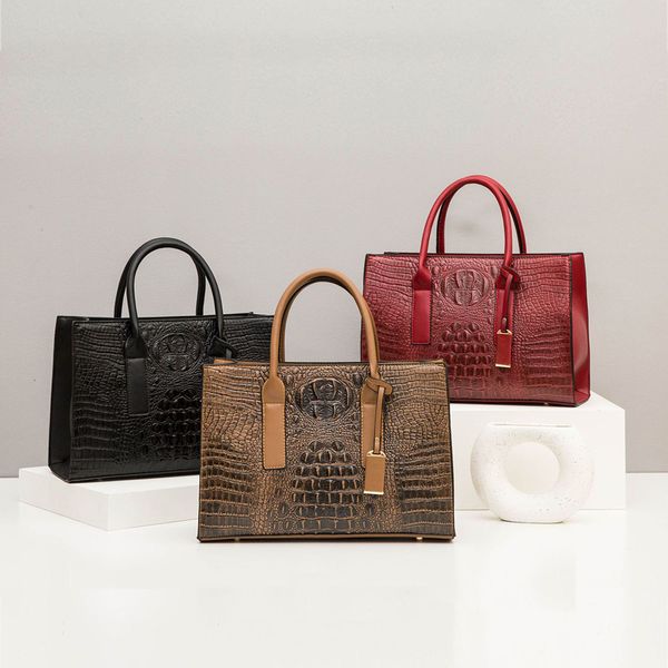 hbp womens bag crocodile totes bag outdoor leisure fashion handbag