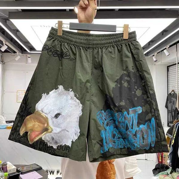 men's shorts european and n fashion brand ts with the same name eagle print casual shorts men j230219, White;black
men's shorts european and n fashion brand ts with the same name eagle print casual shorts men j230219, White;black