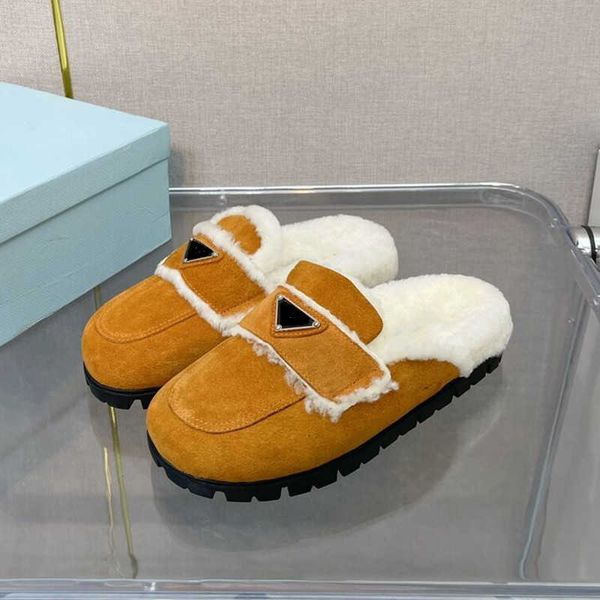 shoes triangle autumn 2023 new thick wool baotou sandals women's semi slippers wear flat soled leisure muller shoes, Black
shoes triangle autumn 2023 new thick wool baotou sandals women's semi slippers wear flat soled leisure muller shoes, Black