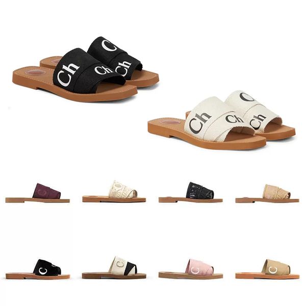 womens slippers woody mules flat sandal black white pink canvas letter leather slipper summer designer sandals shoes
womens slippers woody mules flat sandal black white pink canvas letter leather slipper summer designer sandals shoes