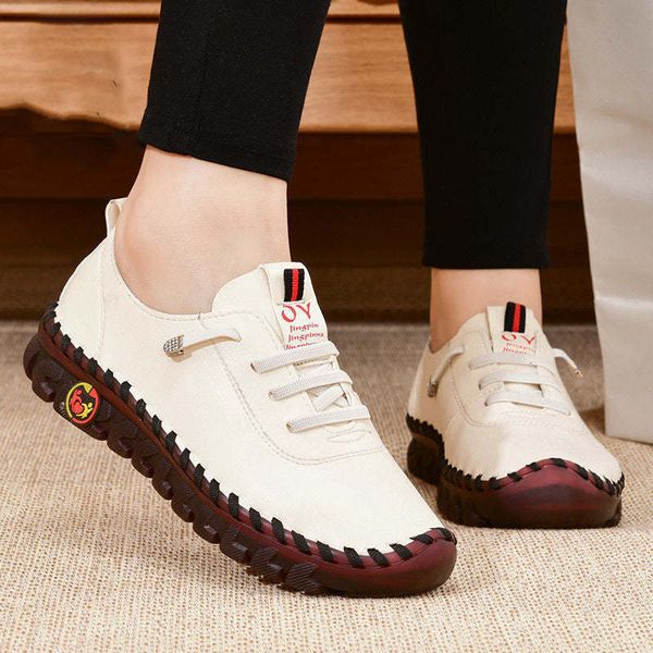dress shoes 2023 women pu leather oxford soft sole flats casual ladies nonslip comfortable mother fashion sneakers mujer zapatos 230220, Black
dress shoes 2023 women pu leather oxford soft sole flats casual ladies nonslip comfortable mother fashion sneakers mujer zapatos 230220, Black