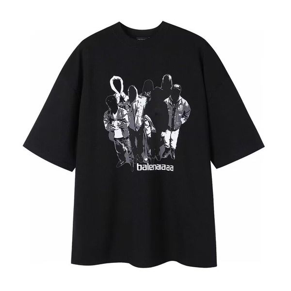 2023 classic t shirt men women cotton t-shirt tee cotton music team fashion paris crew neck balencaigaity oversized fit lovers bb designer, White;black
2023 classic t shirt men women cotton t-shirt tee cotton music team fashion paris crew neck balencaigaity oversized fit lovers bb designer, White;black