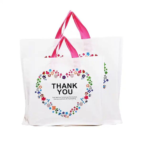50pcs/pack custom printing heavy duty retail shopping bio degradable die cut large plastic bags with handles, Blue;pink
50pcs/pack custom printing heavy duty retail shopping bio degradable die cut large plastic bags with handles, Blue;pink