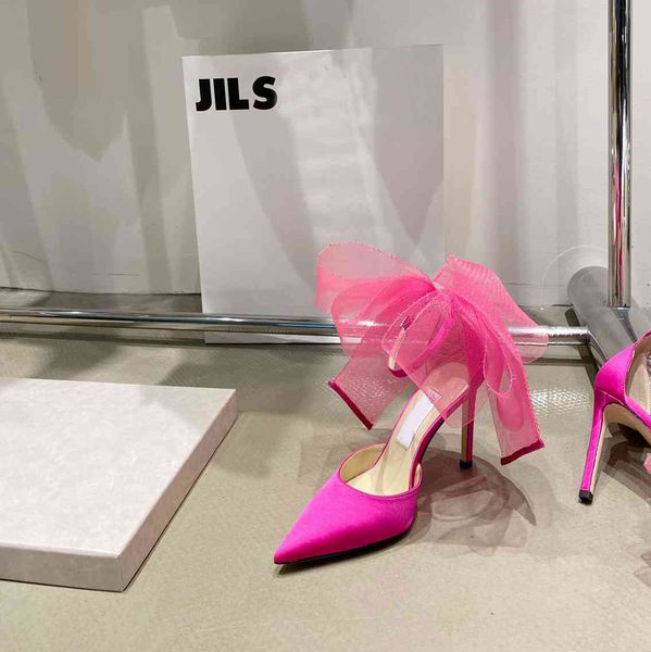 2023 women sandals designer shoes fashion high heels mesh bow decorative shoes stilettos party skirt high heels, Black
2023 women sandals designer shoes fashion high heels mesh bow decorative shoes stilettos party skirt high heels, Black