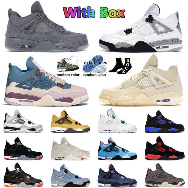 with box jumpman 4 4s basketball shoes iv sail kaws grey mens women cactus jack violet ore starfish red metallic white oreo men trainers
with box jumpman 4 4s basketball shoes iv sail kaws grey mens women cactus jack violet ore starfish red metallic white oreo men trainers