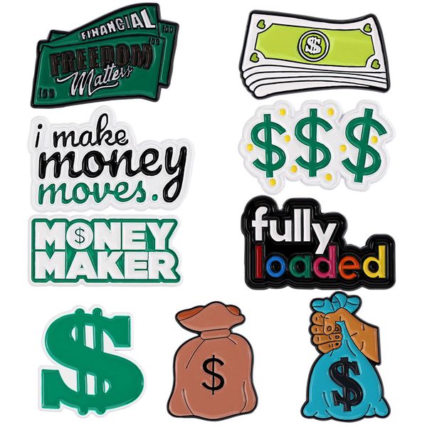cartoon purse brooches set 9pcs cute dollar symbol badges for women letter money lapel pin small jewelry gift accessories, Gray
cartoon purse brooches set 9pcs cute dollar symbol badges for women letter money lapel pin small jewelry gift accessories, Gray