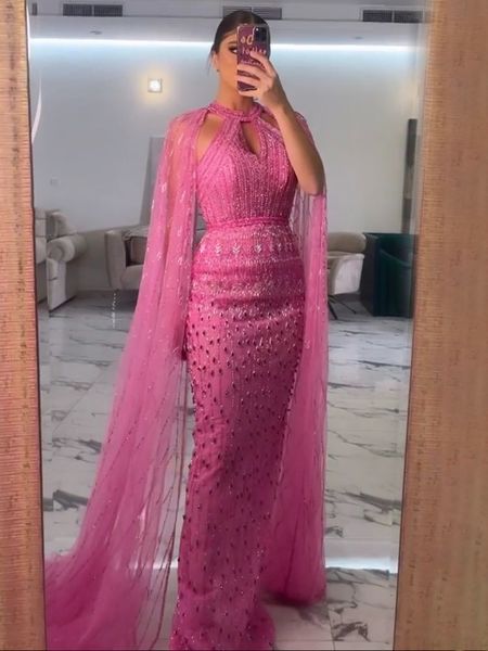 party dresses serene hill pink mermaid elegant cape sleeves beaded luxury evening gowns for women arabic 2023 la71817 230220, White;black
party dresses serene hill pink mermaid elegant cape sleeves beaded luxury evening gowns for women arabic 2023 la71817 230220, White;black