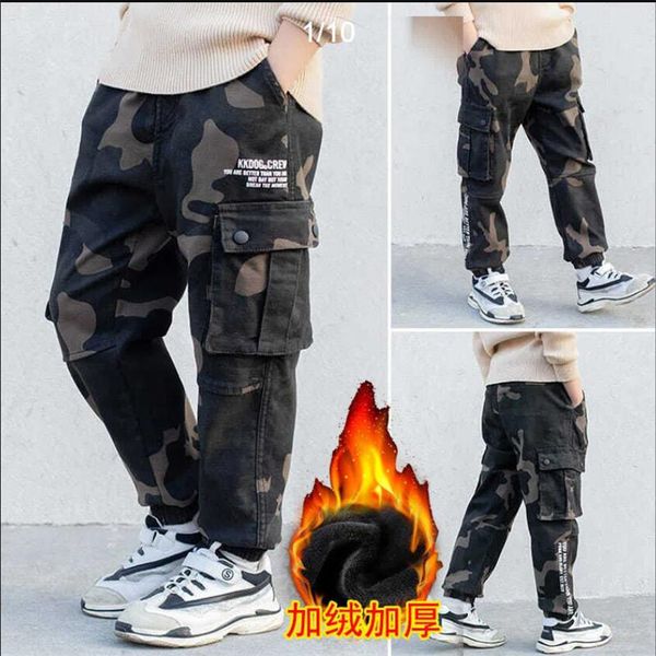 trousers fleece cargo pants boys casual loose camouflage lined leggings children elastic waist 230220, Blue
trousers fleece cargo pants boys casual loose camouflage lined leggings children elastic waist 230220, Blue