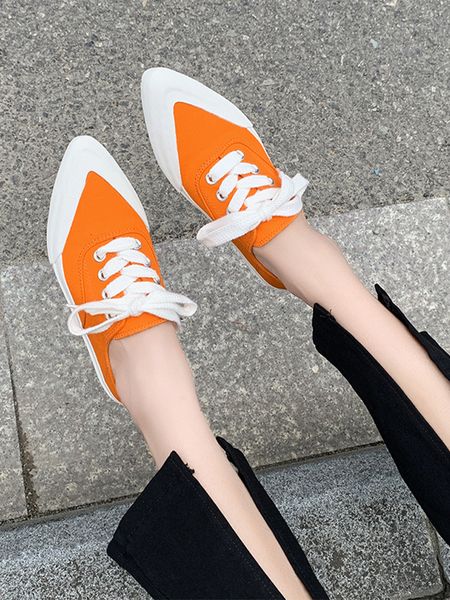 dress shoes women canvas sport casual spring flats sneakers running ladies loafers pointed toe mujer zapatos fad 230220, Black
dress shoes women canvas sport casual spring flats sneakers running ladies loafers pointed toe mujer zapatos fad 230220, Black