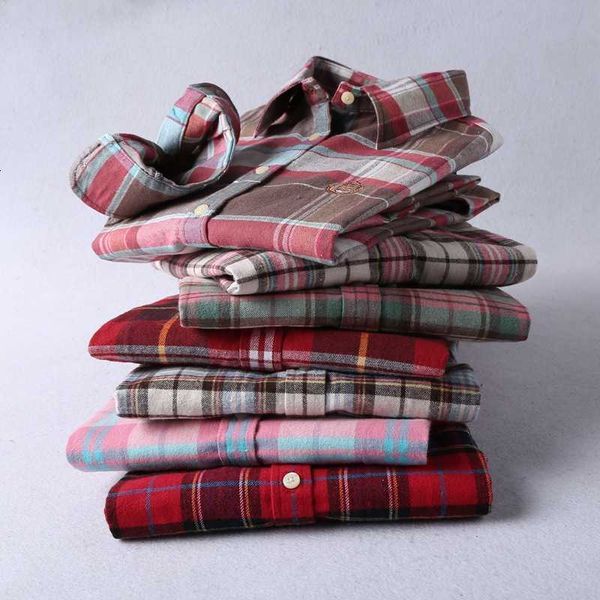 flannel plaid frosted women's thickened multicolor shirt for women stand collar, White
flannel plaid frosted women's thickened multicolor shirt for women stand collar, White