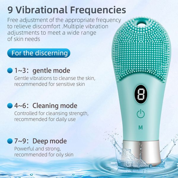 cleaning tool professional soft deep cleansing usb rechargeable electric flex sonic facial silicone cleaning brush for face wash usage
cleaning tool professional soft deep cleansing usb rechargeable electric flex sonic facial silicone cleaning brush for face wash usage