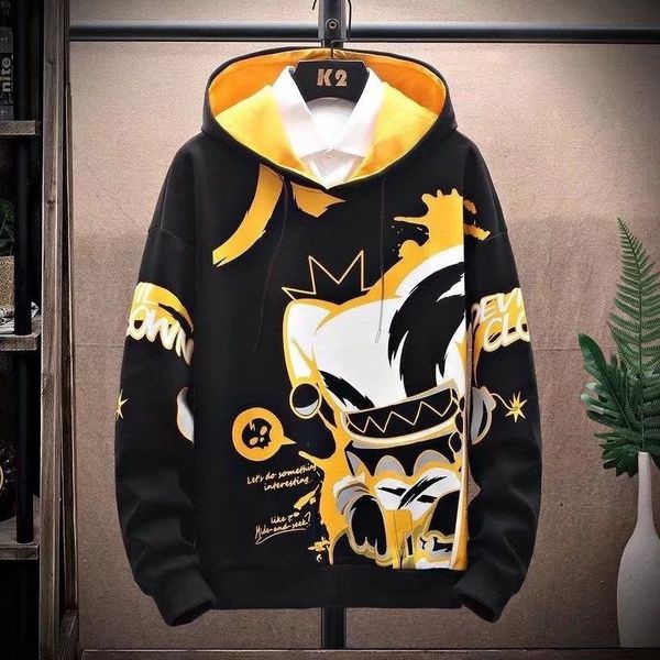men's tracksuits spring autumn hoodies japan fashion sweatshirts casual clothing cartoon print streetwear 230217, Gray
men's tracksuits spring autumn hoodies japan fashion sweatshirts casual clothing cartoon print streetwear 230217, Gray