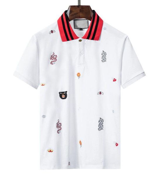 men's polos 2023g summer men's designer brand stylish classic lapel polo shirt men's short sleeve embroidery t-shirt, White;black
men's polos 2023g summer men's designer brand stylish classic lapel polo shirt men's short sleeve embroidery t-shirt, White;black