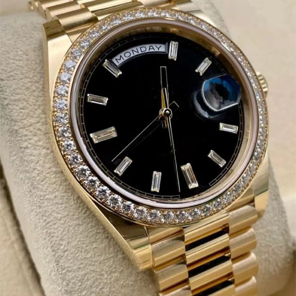 black men's mechanical watch 40mm m228348rbr-0039 rock sugar diamond sapphire dial waterproof 50 holiday gift, Slivery;golden
black men's mechanical watch 40mm m228348rbr-0039 rock sugar diamond sapphire dial waterproof 50 holiday gift, Slivery;golden