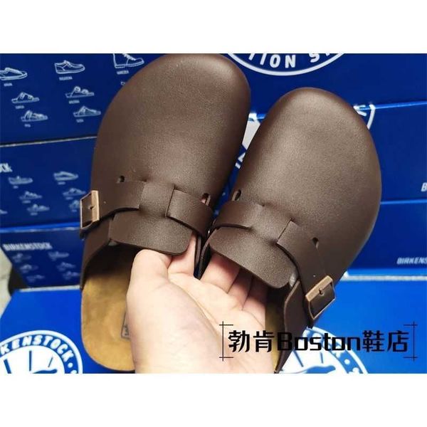 designer birkinstock slippers lazy shoes men's and women's boken leather comfortable cork bottom flat heel boken casual round toe, Black
designer birkinstock slippers lazy shoes men's and women's boken leather comfortable cork bottom flat heel boken casual round toe, Black
