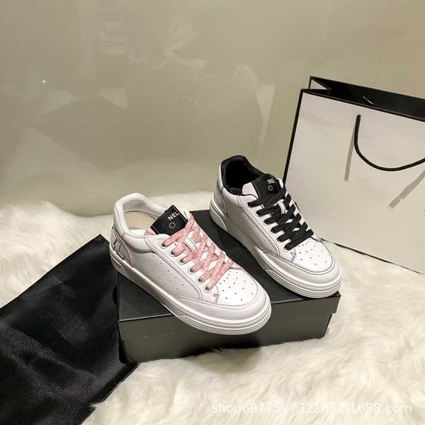 shoes xiaoxiangfeng panda board shoes women's lace up casual sports shoes 21 black and white low shoes thick sole women's shoes