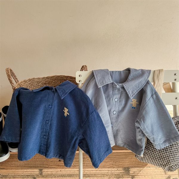 tshirts 1098c children shirt spring autumn korean girl clothes big lapel washed cotton girl's 17year boy's blouse 230220, Blue
tshirts 1098c children shirt spring autumn korean girl clothes big lapel washed cotton girl's 17year boy's blouse 230220, Blue