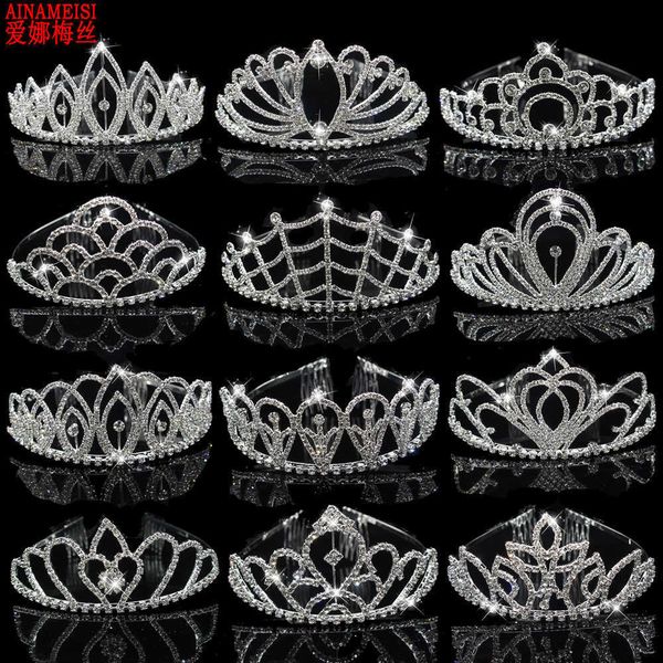 tiaras ainameisi fashion luxury crystal bridal tiaras and crowns comb pageant headbands big crown wedding hair jewelry for women z0220, White;golden
tiaras ainameisi fashion luxury crystal bridal tiaras and crowns comb pageant headbands big crown wedding hair jewelry for women z0220, White;golden