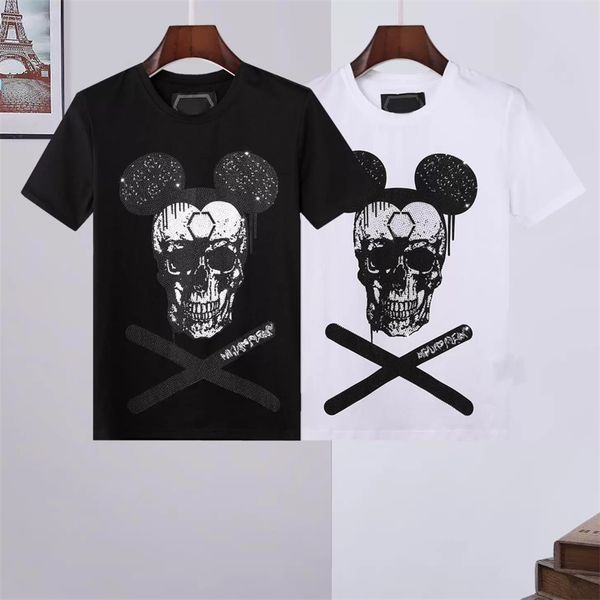 23ss designer mens skull diamond t shirts short sleeve brand spring and summer high o-neck quality skulls tshirt tees, White;black
23ss designer mens skull diamond t shirts short sleeve brand spring and summer high o-neck quality skulls tshirt tees, White;black
