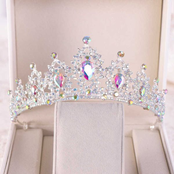 tiaras kmvexo vintage ab blue crystal bridal tiaras brides heart drop hairbands crowns wedding hair accessories prom jewelry gifts z0220, White;golden
tiaras kmvexo vintage ab blue crystal bridal tiaras brides heart drop hairbands crowns wedding hair accessories prom jewelry gifts z0220, White;golden